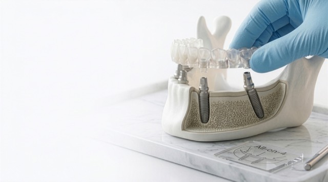 AL Dental specialist consulting a patient in the Manhattan clinic